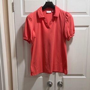Belle by Kim Gravel Coral Blouse